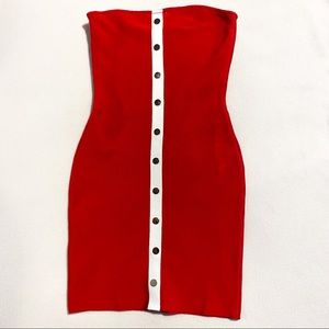 Red Bandage/Bodycon Dress